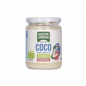 NaturGreen Grasa de Coco Desodorizado Bio 430 ml / 400 g.