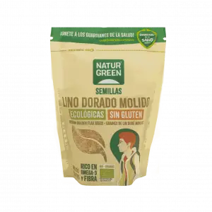 Naturgreen Semillas de Lino Dorado molido Sin Gluten Bio 150 gr