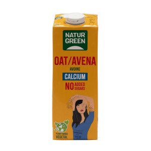Naturgreen Bebida Avena Calcio sin azucares añadidos 1 lt