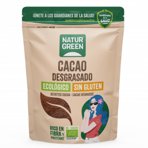 Naturgreen Cacao Desgrasado Bio 225 gr