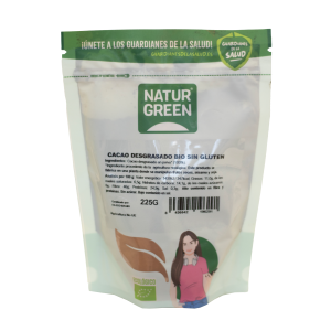 Naturgreen Cacao Desgrasado Bio 225 gr