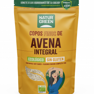 Naturgreen Copos de Avena Finos S/Gluten Bio 1000 gr