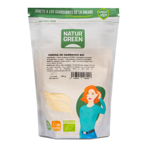 Naturgreen Harina de Garbanzos Bio Sin Gluten 500 g