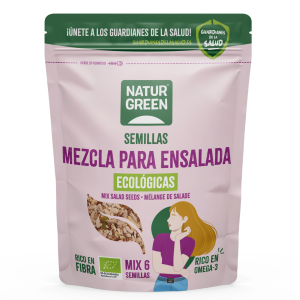 Naturgreen Mezcla 6 Semillas Ensalada Bio 200 gr. con gluten