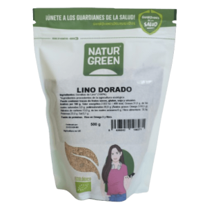 Naturgreen Semillas de Lino Dorado Bio 500 gr