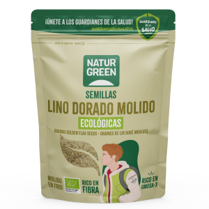 Naturgreen Semillas de Lino Dorado molido Con Gluten Bio 150 gr