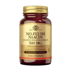 SLG Niacina
  (Vitamina B3) no Ruborizante 500 mg Caps.Vegetales 50