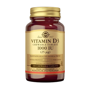 SLG Vitamina
  D3 1000 UI 25 mcg 100 Comprimidos Masticables