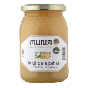 Miel
  de Azahar Cruda 500 gr