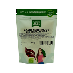 Naturgreen Arandanos Rojos Deshidratados Bio 125 gr