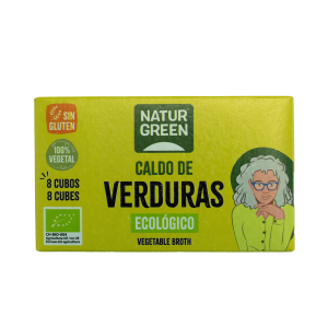 Naturgreen Caldo Verdura Cubitos Bio 8 x 10,5 gr