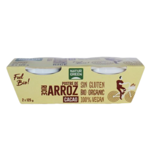 Naturgreen Postre Arroz Chocolate Bio 2 x 125 gr
