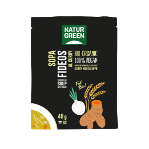 Naturgreen Sopa Fideos Curry Bio 6 x 40 gr