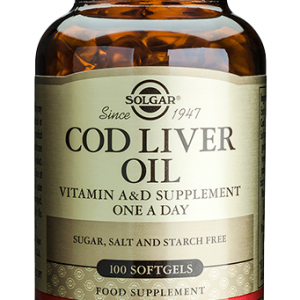 SLG Aceite de
  Higado de Bacalao 100 Capsulas Gelatina Blanda