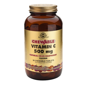 SLG Vitamina C 500 mg Masticables Sabor Frambuesa 90 Comprimidos