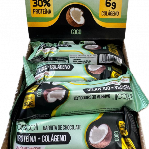 Forticoll Barrita Proteína Colágeno Coco 50 g