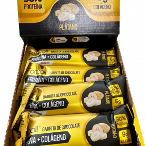 Forticoll Barrita Proteina Colageno Platano 50 g