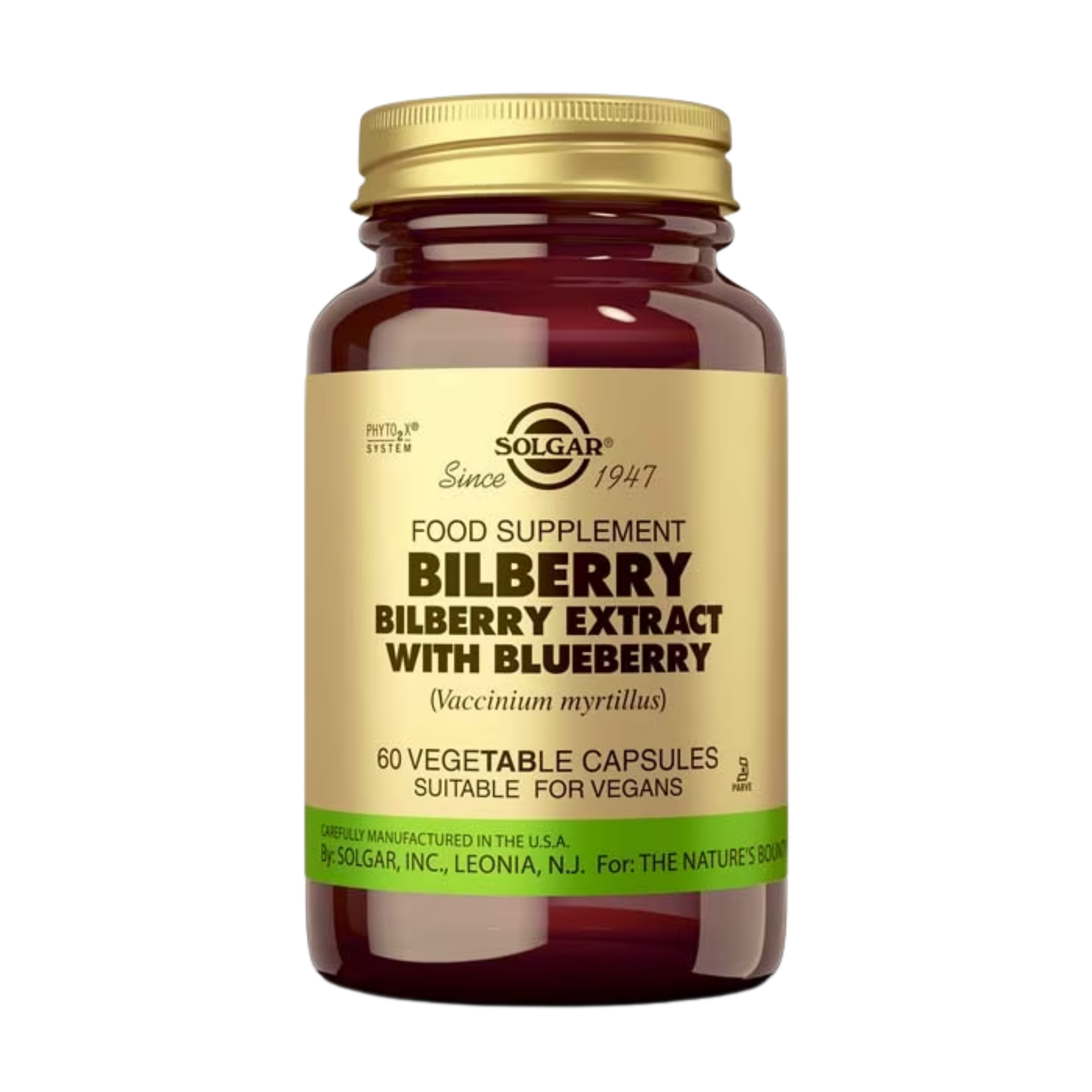 SLG S.P.F. Mirtillo Baya (Vaccinium Myrtillus) Vegicaps 60