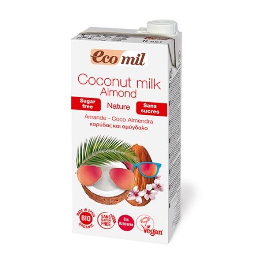 Ecomil Bebida Coco Almendra Nature Bio 1 lt