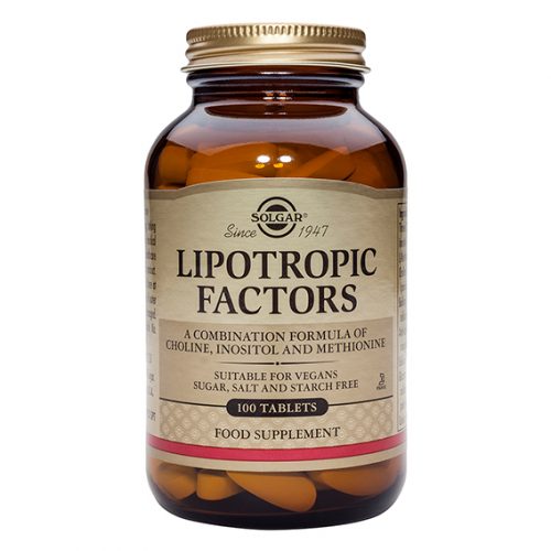 Factores Lipotrópicos 100 Comprimidos