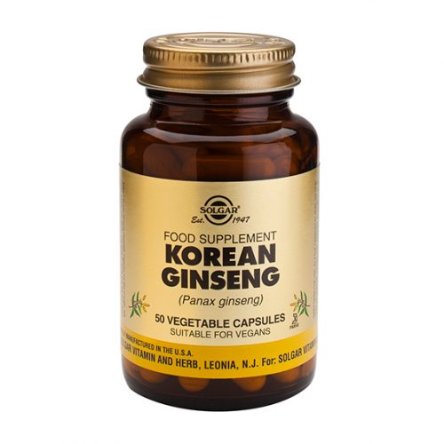 Ginseng Coreano (Pana Ginseng) 50 Vegicaps