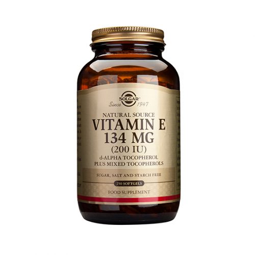 Vitamina E 200 U.I. 134 mg 250 Cápsulas Vegetales