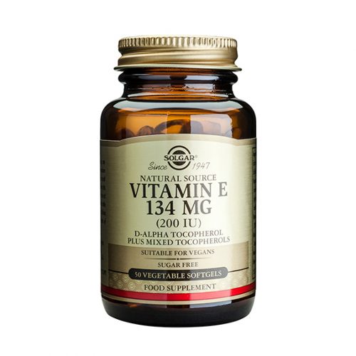 Vitamina E 200 U.I. 134 mg 50 Cápsulas Vegetales